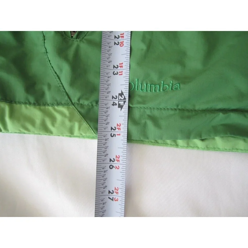 Women Columbia Omni Tech Bugaboo Waterproof‎ Full Zip Hood Jacket Sz L (WS71)
